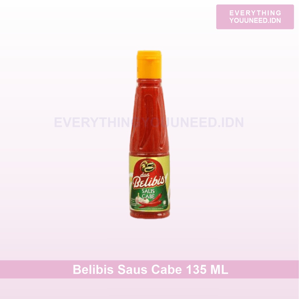 

Saus Cabe Dua Belibis Botol 135 ml