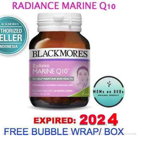 

limited STOCK!BPOM KALBE Blackmores Radiance Marine Q10 30 kapsul kalbe farma|RA9