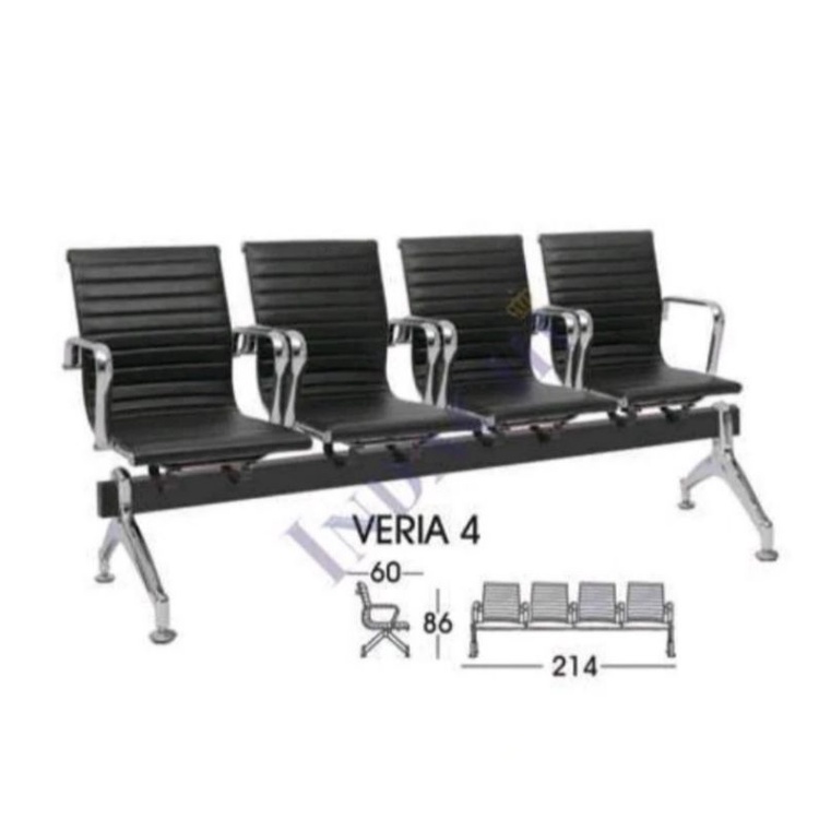 Kursi tunggu 4 dudukan indachi VERIA 4