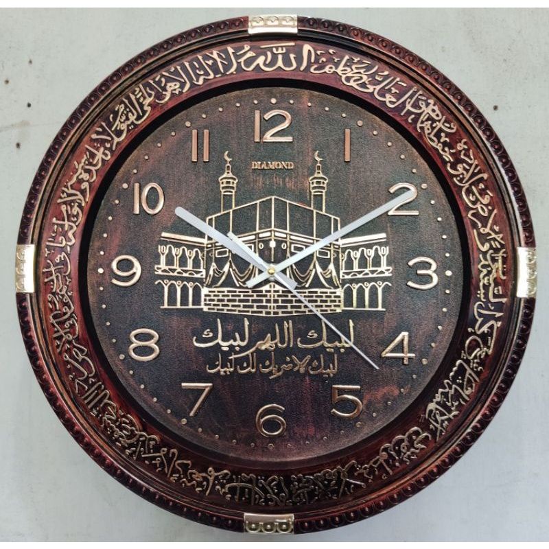 Jam dinding kaligrafi Nuansa Islam Diamond MS-402