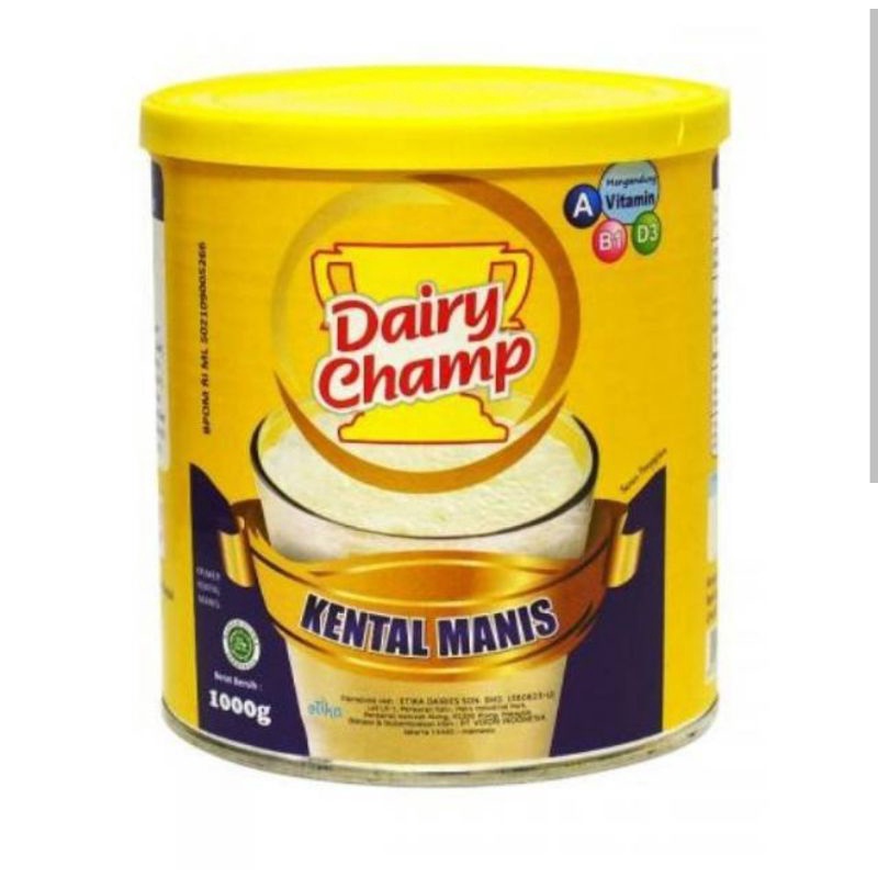 

Dairy Champ 1 Kg (import) 1Cr = 24 Can