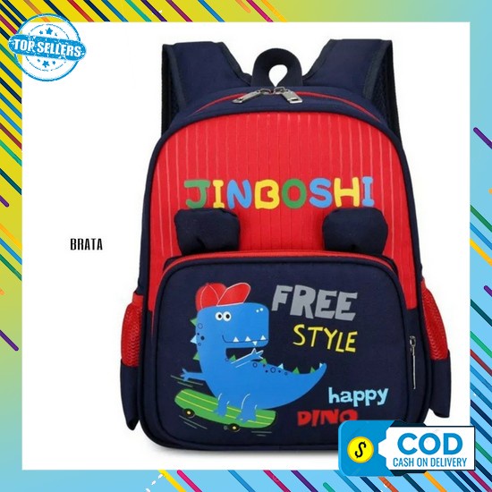 New Arrival Tas Import Zhimababy/Tas Anak Sd Ukuran Besar/Tas Model Korea/Tas Sekolah Asli Import Mo