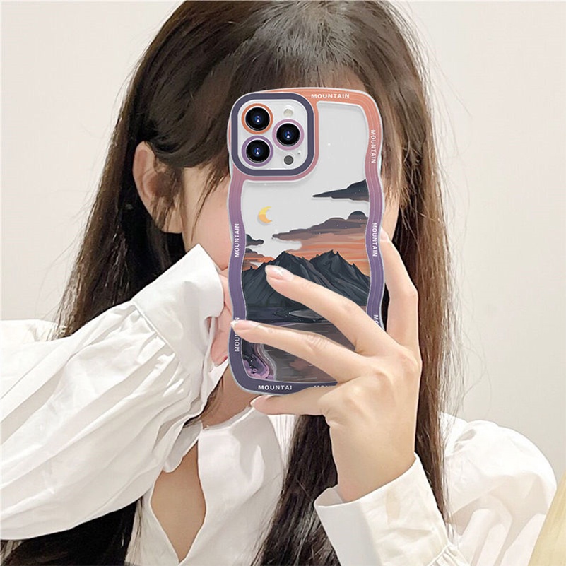 Soft Case Pelindung Bahan Silikon Bumper Tebal Tahan Banting Untuk iPhone 14 13 12 11 Pro Max X Xr Xs Max 8 7 6 6s Plus