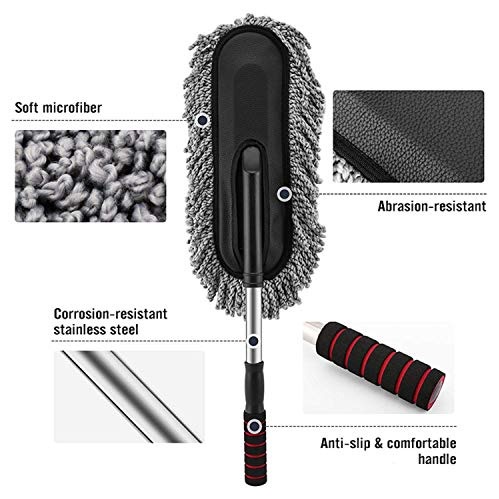 [Z202] JUMBO Lap Kemoceng Microfiber Telescopic Dust Remover Alat Cuci Pembersih Debu Mobil Rumah