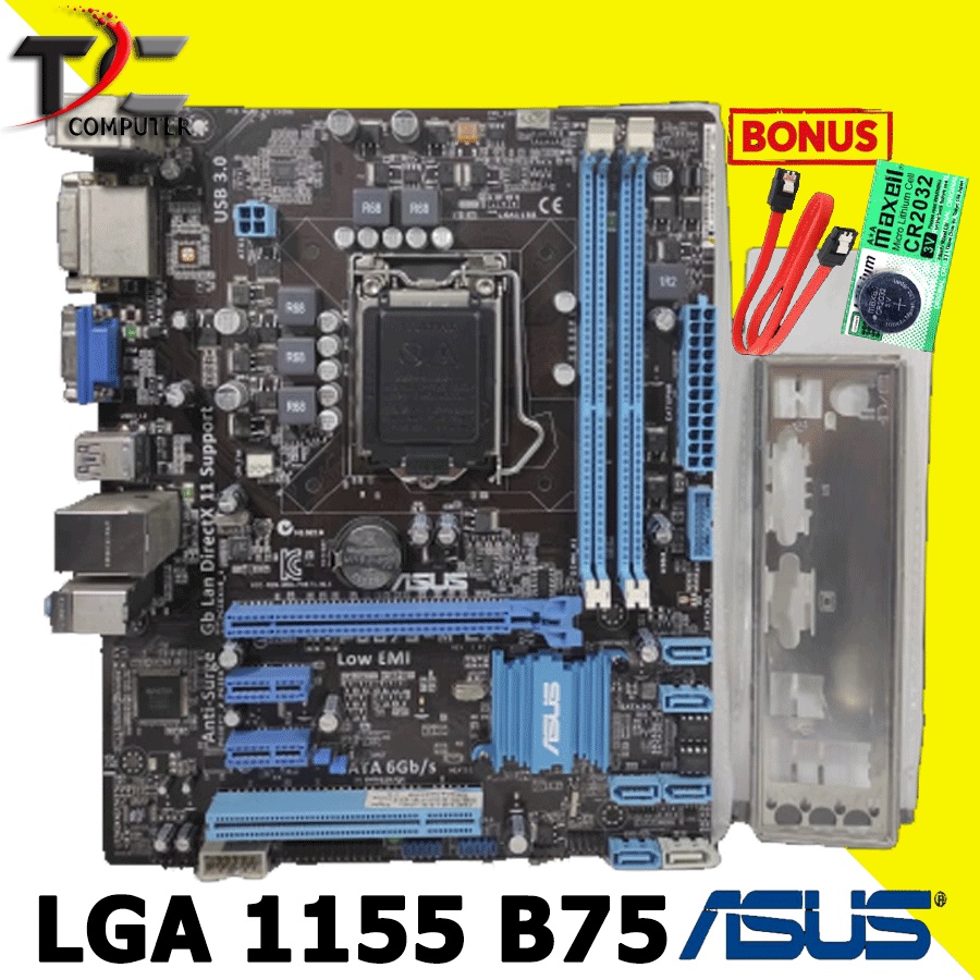 MAINBOARD LGA 1155 B75M - ASUS