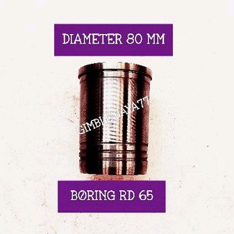 RD 65 CYLINDER LINER BURENG BORING UNTUK MESIN DIESEL KUBOTA