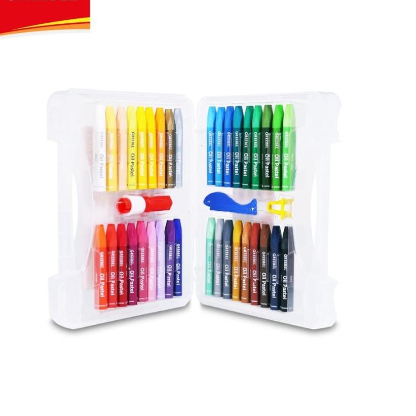 

Ready Irit GREEBEL Kids Oil Pastel 36 Warna crayon greebel 36 colours