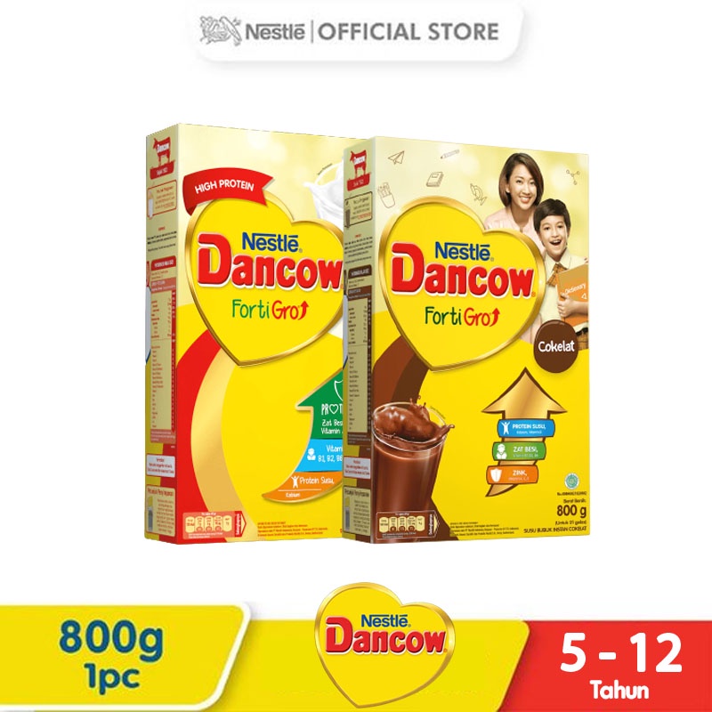 

Nestle DANCOW Fortigro Susu Bubuk Susu Anak Instant 800gr