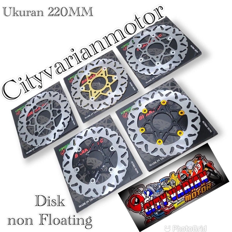 DISK DISC PIRINGAN CAKRAM DEPAN M_PSM 220MM BEAT SCOOPY NEW VARIO BEAT NEW MIO FINO VARIO 125 VARIO 150 OLD CLICK JUPITER Z JUPITER MX VEGA R VEGAZR NEW