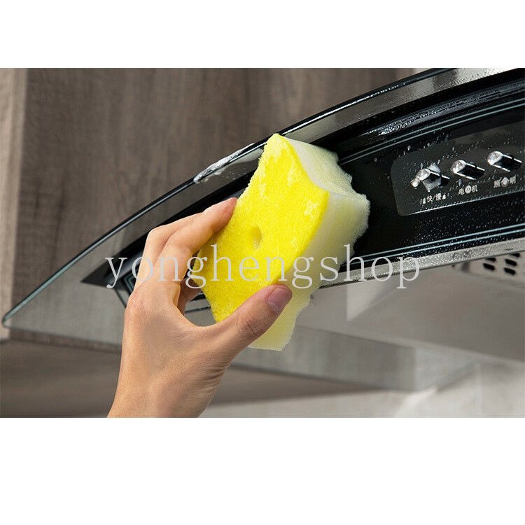 4 Pcs / set Spons Pembersih Cuci Piring Bentuk S Penyerap Air Untuk Dapur