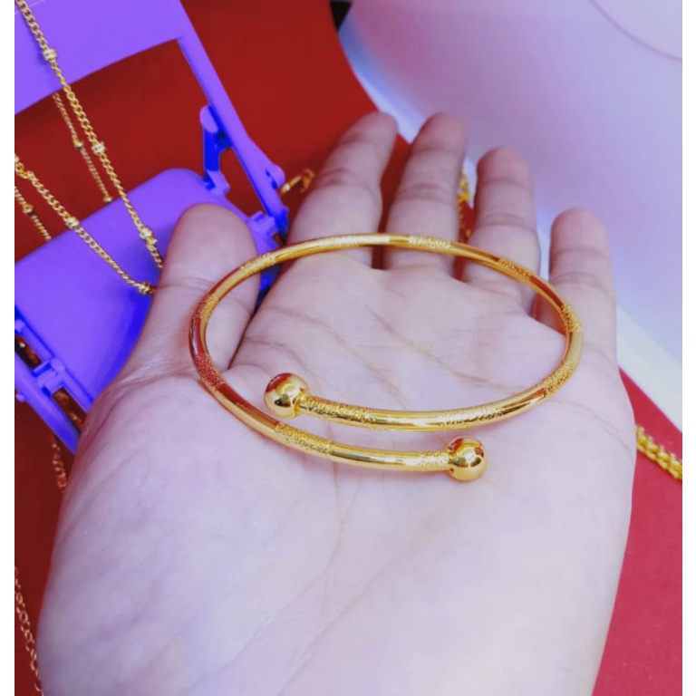 Gelang boba emas penang premium