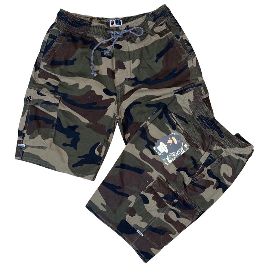 Celana Pendek Pria Cargo kolor