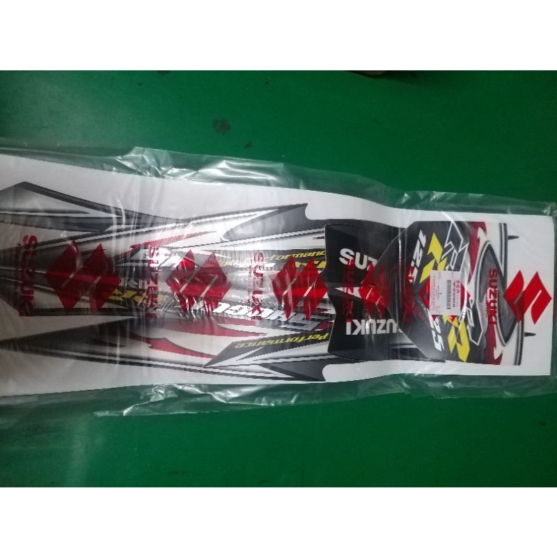 Striping Shogun SP FL Hitam abu2 125 cc sgp 2009