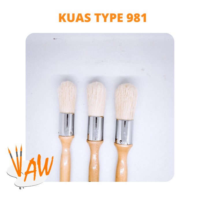

Bagus Kuas Lukis Round Type 981 Sale!!!