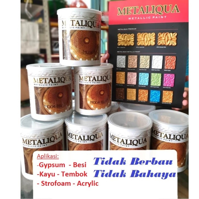 

Diskon Cat Metalic Metaliqua (750Cc) Ready Semua Warna Murah