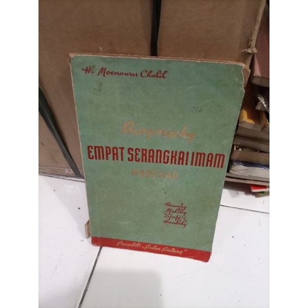 Biography Empat Serangkai Imam Madzhab - H Moenawar Chalil