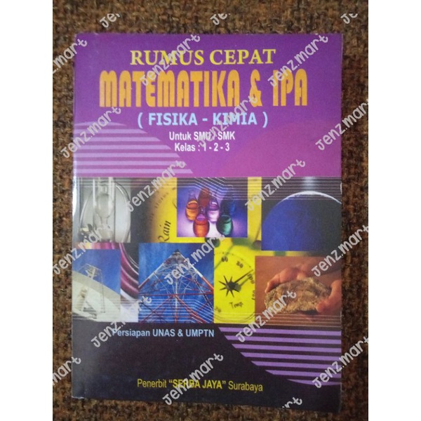 Rumus Cepat Matematika dan IPA ( Fisika - Kimia ) untuk SMU/SMK kelas 1,2,3