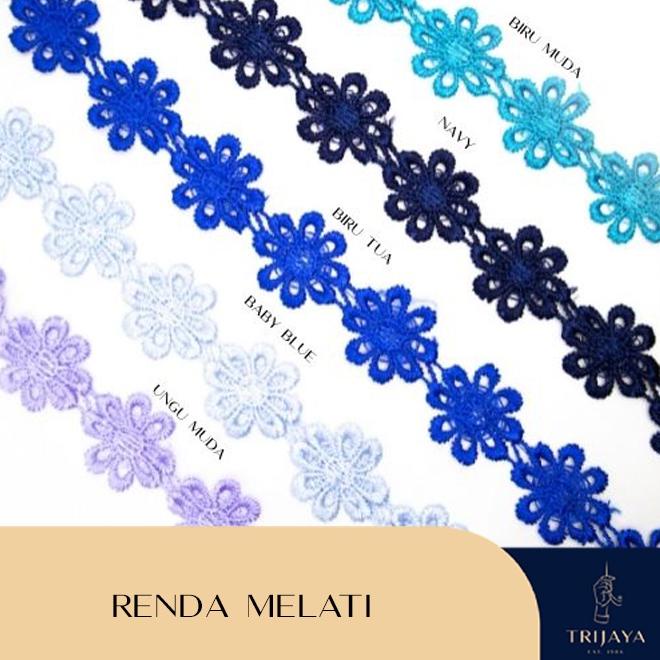 

✨COD✨ Renda Melati (Per Roll) - Trijaya serbuuu !