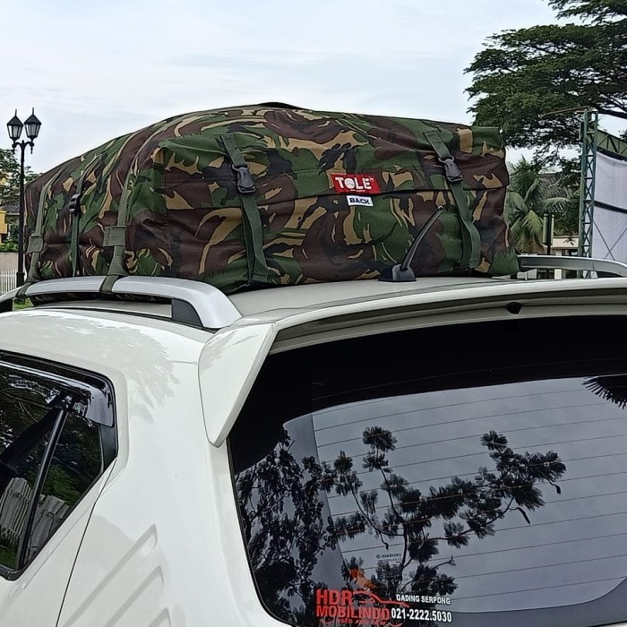 {BEKAS} Roof Rack Bag Mobil waterproof Tas bagasi Atap Mobil Untuk Mudik Murah