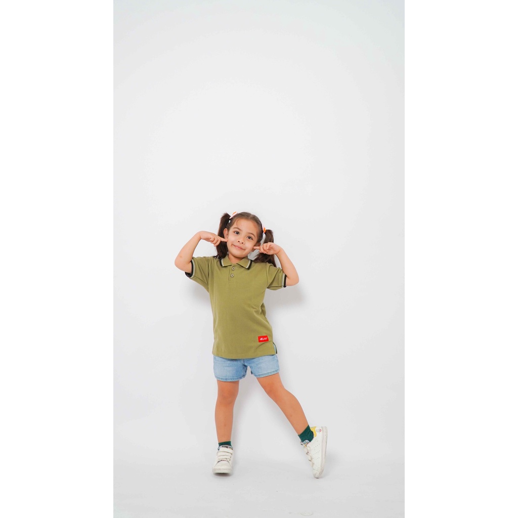 MURANGKALIH - POLO SHIRT STRIPED | Atasan Anak Wangki / Polo / Atasan Berkerah Untuk Laki Laki Dan Perempuan 1 - 10 Thn