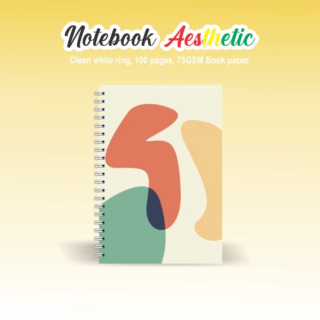 

Notebook Aesthetic BOOKPAPER GRID/KOTAK2#DOTTED/TITIK2#BLANK/POLOS#GARIS/LINE