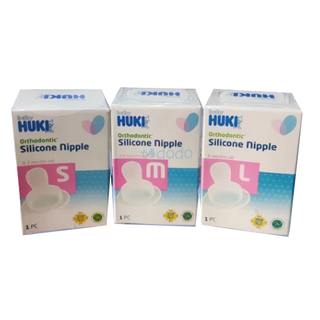 Huki Orthodontic Silicone Nipple CI0150 - Dot Bayi [S]