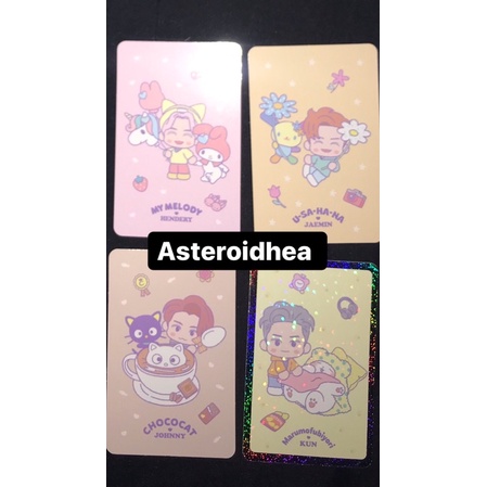 TC STC Konsep ver A Sanrio NCT Hendery Jaemin Johnny Kun