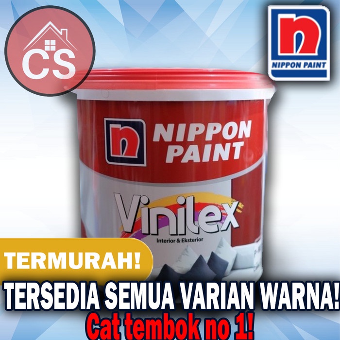 Nippon Vinilex 5Kg Warna Ready Putih