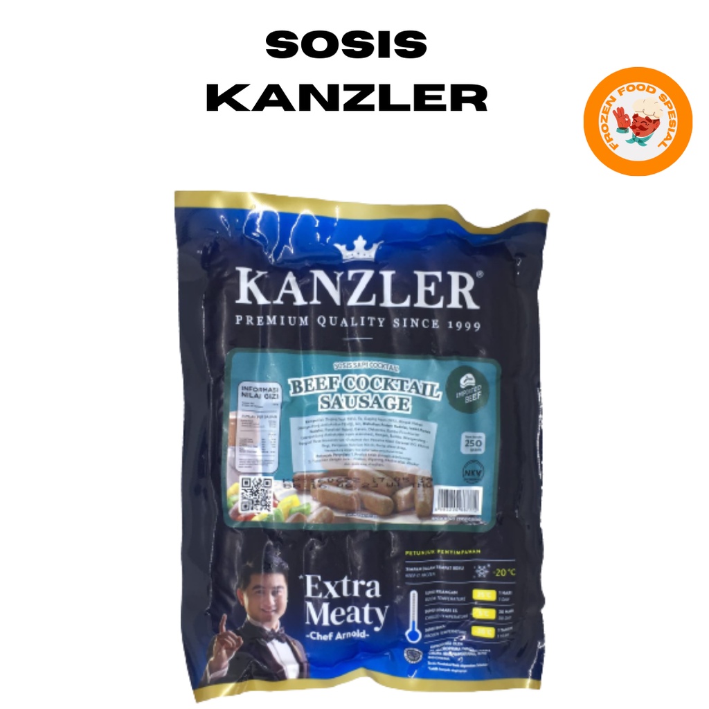 

Sosis kanzler 250gr kualitas premium
