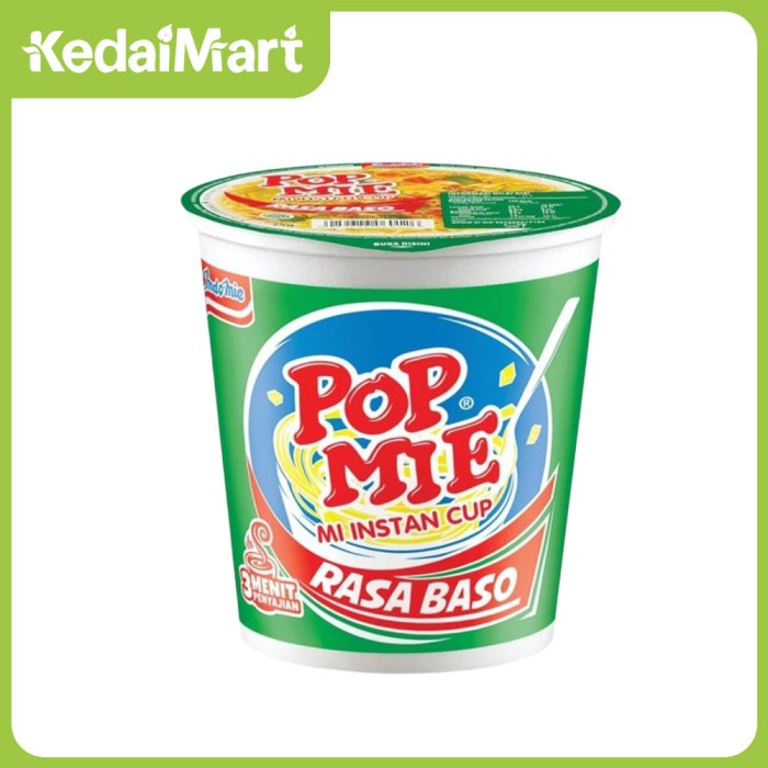 

NEW Pop Mie Cup Baso 75 Gram