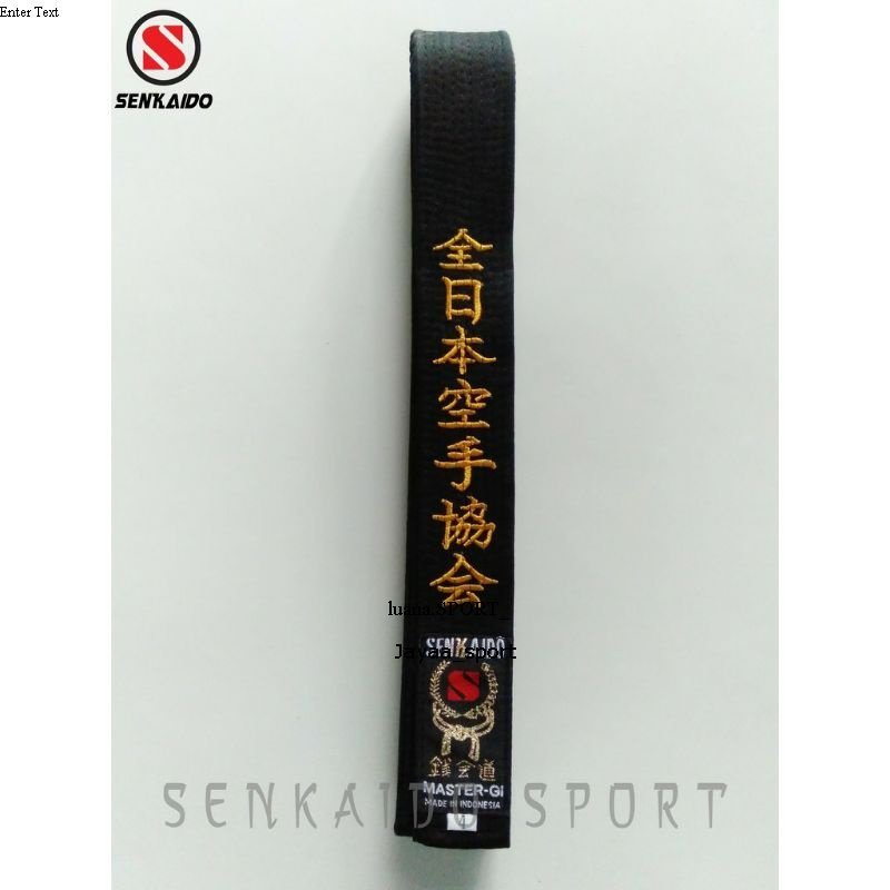 (SKD) Original Black Belt Karate Master Gi Senkaido