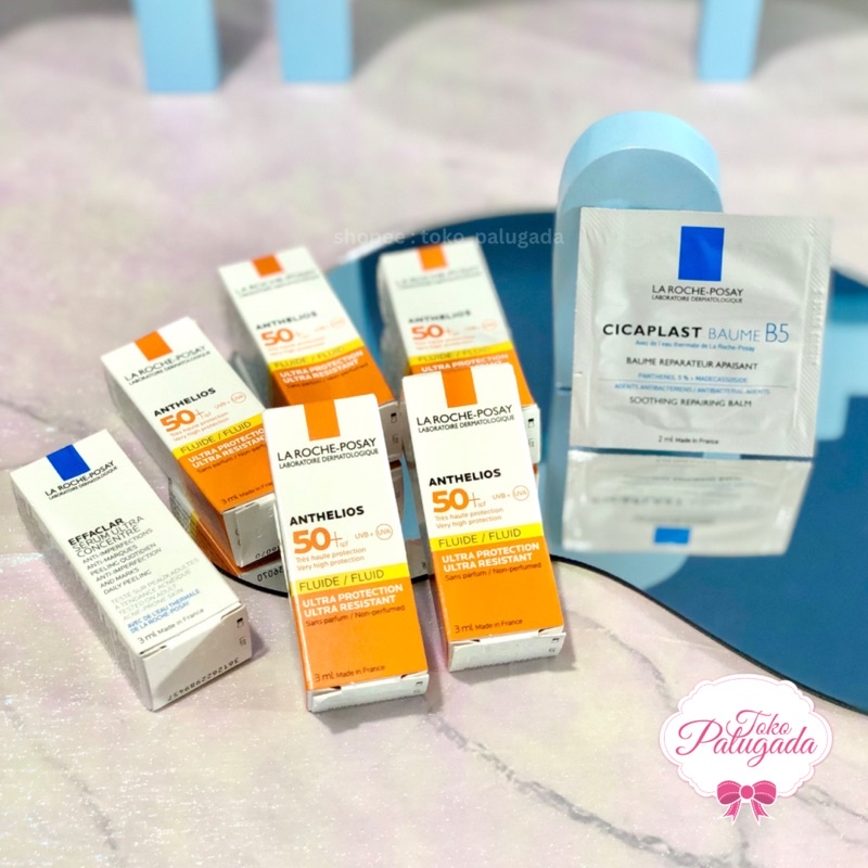 [BISA COD] La Roche Posay Mini Size - La Roche Posay Sample - Anthelios - Lipikar