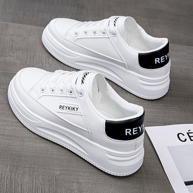 TBIG [COD] Sepatu Sneakers REYKIKY Sepatu Import Wanita Sepatu Korea Style Sekolah Kuliah