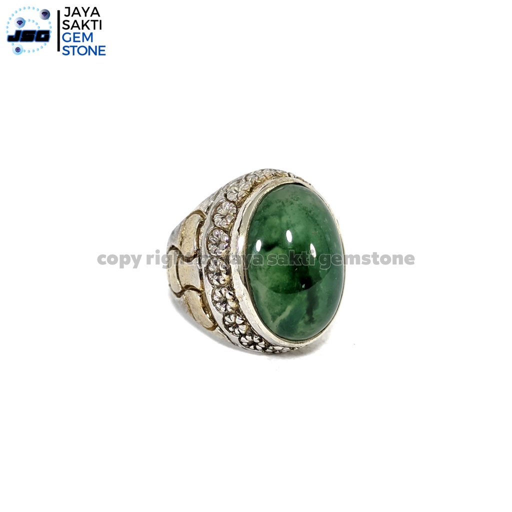 Natural Batu Akik Chrome Chalcedony CC01