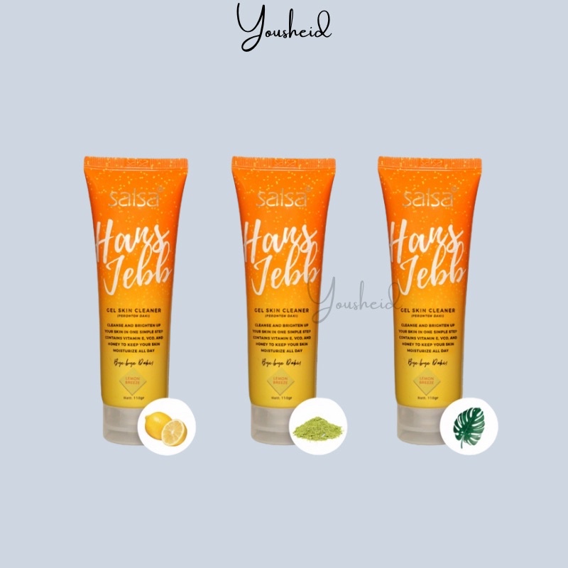 SALSA Hans Jebb Peeling Gel 110gr - Perontok Daki dan Ketiak Hitam