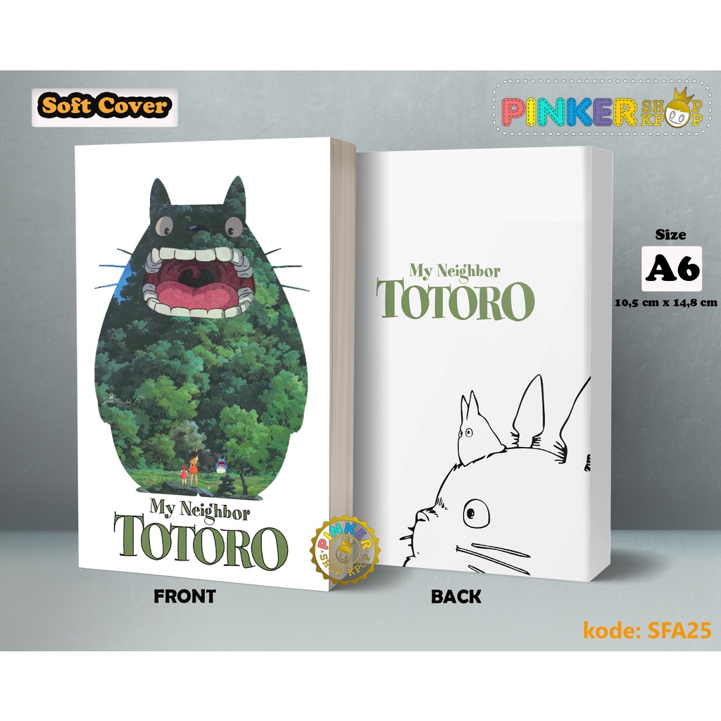 

(SFA25) Pocket Note Ghibli Totoro 2 Softcover