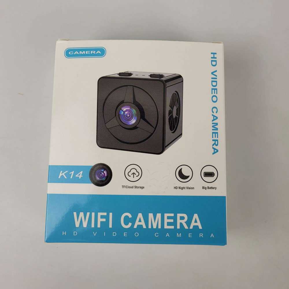 ZUIDID Mini WiFi IP Camera CCTV IR Sensor 1080P - K14 ( Al-Yusi )