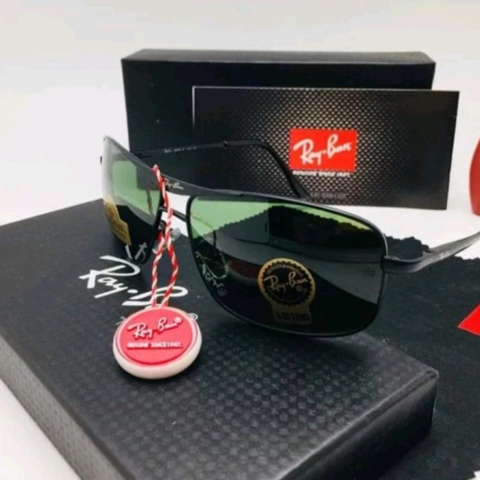 Mudah Sunglass Kacamata Pria Rb8013 Lensa Kaca Super Fullset Terlaris