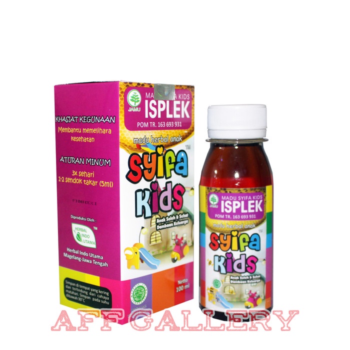 

TERHEBAT !! MADU ANAK SYIFA KIDS ISPLEK 100ML- MADU ANAK RADANG PARU- SESAK NAFAS