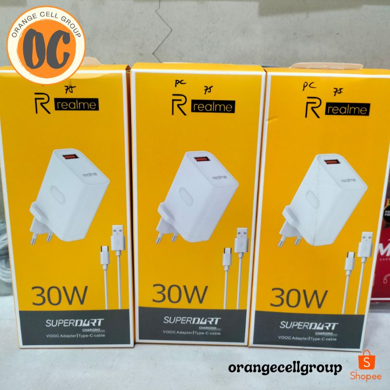 Charger Realme ORI | Type C | VOOC | 30W
