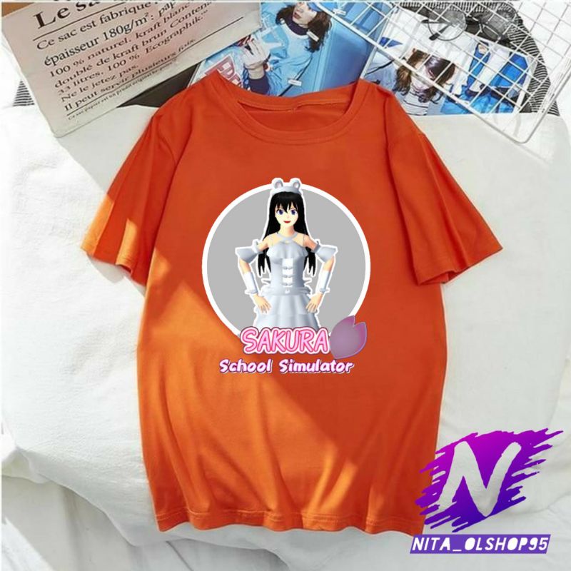 kaos anak sakura school simulator terbaru gratis nama kaos anak sakura