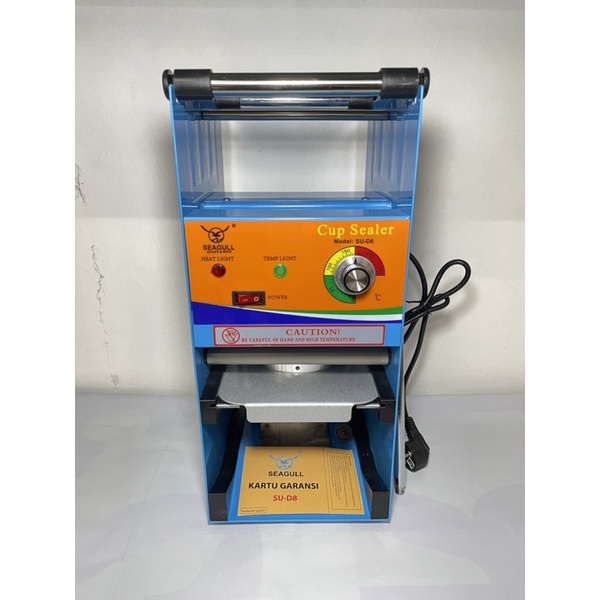 mesin cup sealer SU-D8 seagull / mesin cup sealer manual / mesin segel minuman / mesin press gelas minuman / mesin segel plastik / mesin segel gelas / mesin press plastik gelas / mesin press gelas plastik / mesin cup sealing gelas