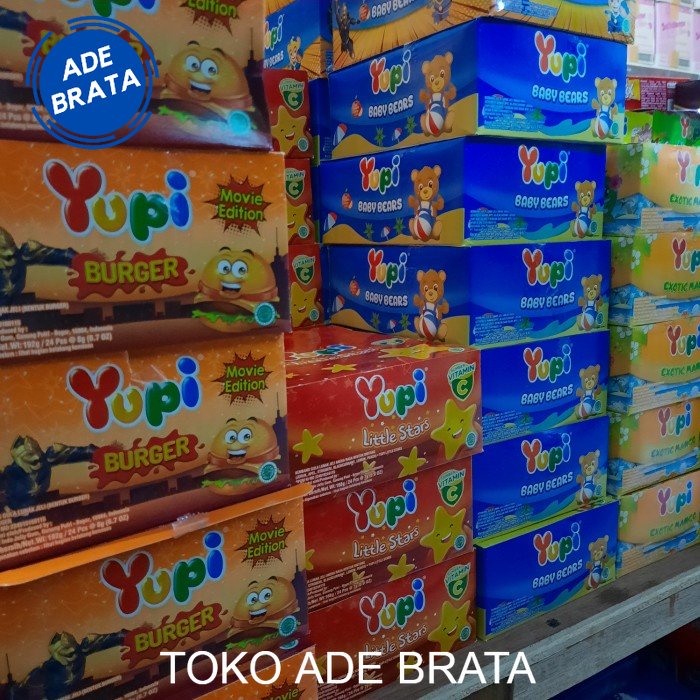 

yupi 1 karton isi 12 box x 24 pcs boleh mix rasa