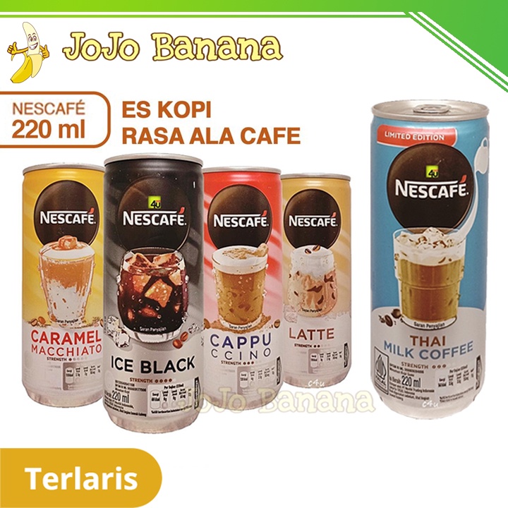 

NESCAFE Coffee Drink 220ml - Kopi Kaleng