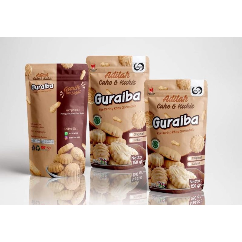 

Guraiba Khas Gorontalo | Kue Kering || Oleh-Oleh Gorontalo | Adilah Cake & Kukis