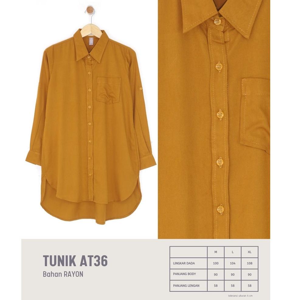 CM.31Oc22ᴱ ‣ AnyoAT36 Tunik Wanita Rayon dan Denim