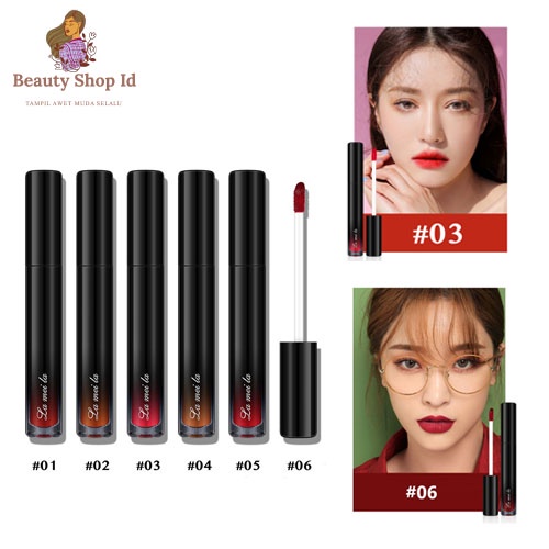 Beauty Jaya - LAMEILA 2030 Lip GLOSS Pelembab Lip Glaze Lipstik Cair