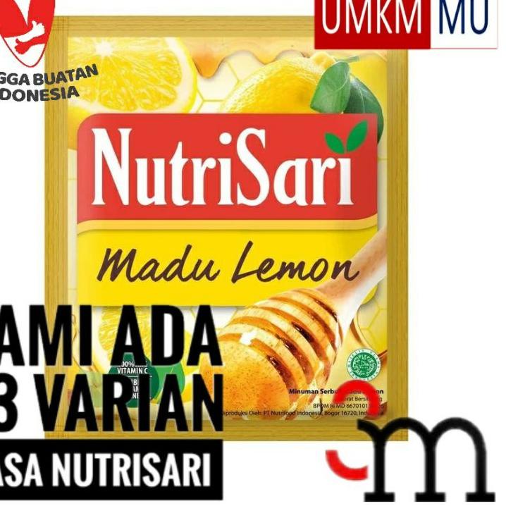 

Code3z3Yn--NutriSari - Madu Lemon (1 renceng = 10 sachet)