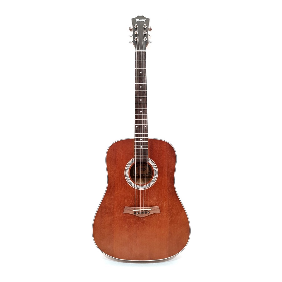 Gitar Akustik Merk Shelby Original Tipe GW-240 NS NA Senar String Murah Jakarta