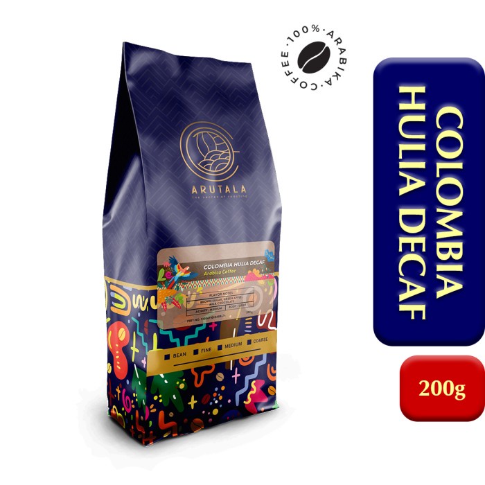 

ARUTALA Kopi Colombia Decaf Arabika 200 gram